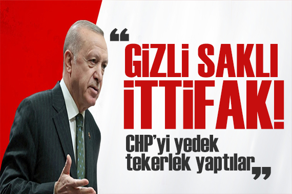 Cumhurbaşkanı Erdoğan Ağrı da: CHP yi yedek tekerlek yapacak duruma düşürdüler