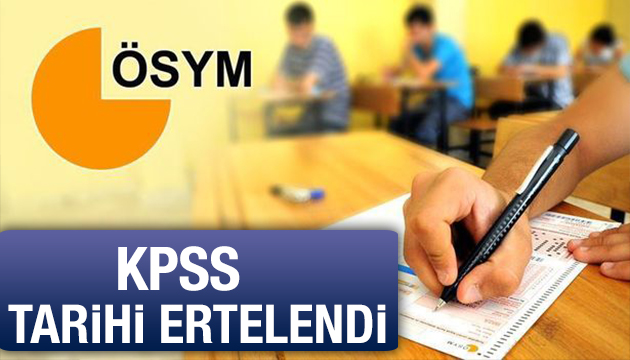 KPSS tarihi değişti