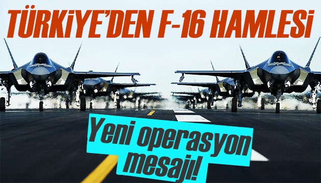 Bakan Akar'dan F-16 mesajı