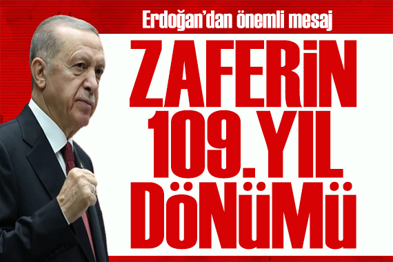 Erdoğan dan 18 Mart mesajı: Zaferin 109. yıldönümü