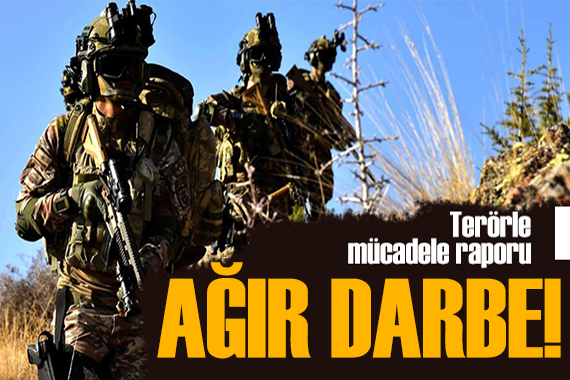 MSB terörle mücadele raporunu açıkladı: Ağır darbe!