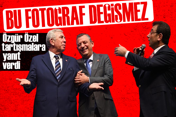 Özgür Özel den İmamoğlu ve Yavaş açıklaması: Birliktelik fotoğrafımız değişmez
