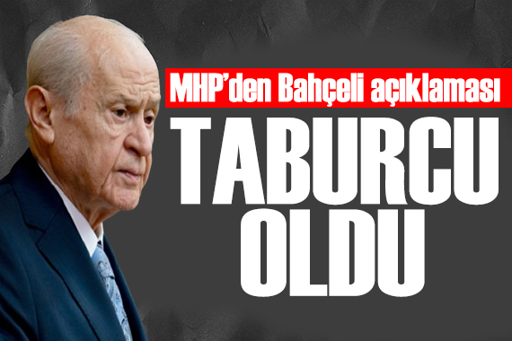 MHP den Bahçeli nin sağlık durumu hakkında açıklama: Taburcu edildi