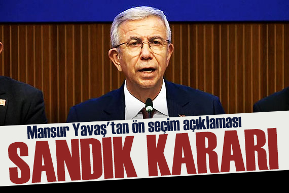 Mansur Yavaş tan seçim mesajı: Pazar günü sandığa gideceğim