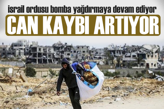 Gazze de can kaybı artıyor! Sokakları ölüm kokusu sardı