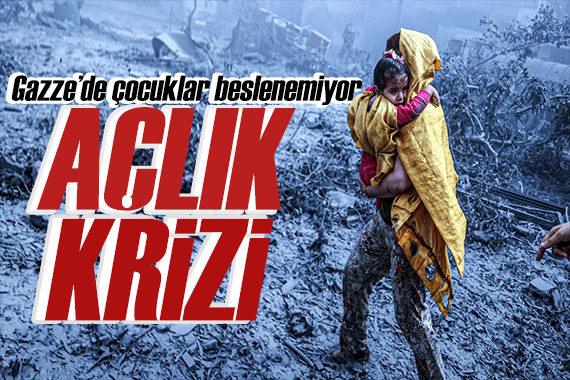 Gazze de açlık krizi! Çocuklar beslenemiyor!