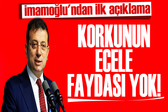 Tutuklanan İmamoğlu ndan ilk mesaj: 86 milyonu sandığa davet ediyorum