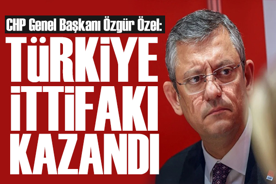 Özgür Özel den seçim mesajı: Toplumun her kesiminden oy alabiliyoruz