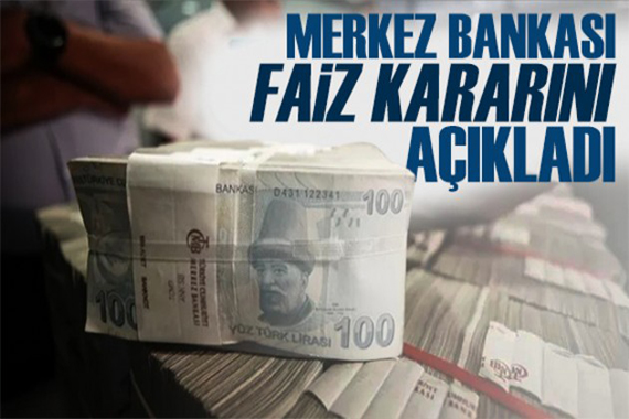 Merkez Bankası faiz kararını açıkladı: Sabit kaldı