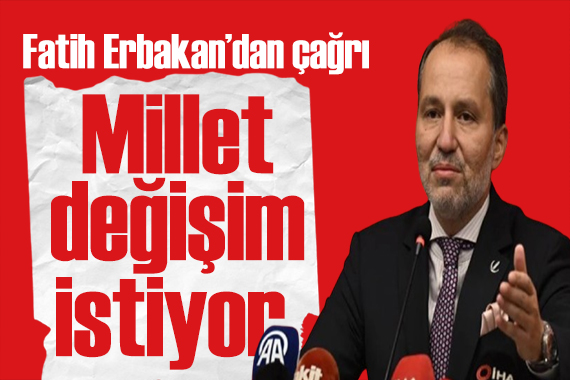 Fatih Erbakan Elazığ da konuştu: Millet rant siyasetinden bıktı