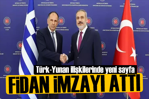 Bakan Fidan imzayı attı! Türkiye ve Yunanistan dan ortak aday