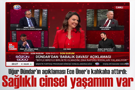 Uğur Dündar dan babalık davası açıklaması! Ece Üner den şaşırtan tepki