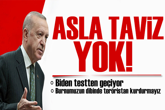 Erdoğan dan önemli açıklamalar: Net bir duruşumuz var!