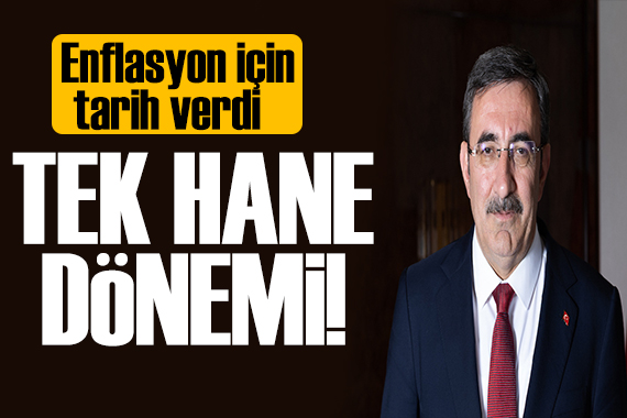 Cevdet Yılmaz açıkladı: Enflasyonda tek hane dönemi!