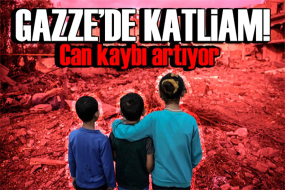Gazze de can kaybı artıyor! Peş peşe şiddetli saldırılar