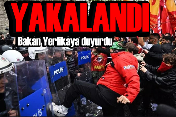 Bakan Yerlikaya duyurdu: Taksim de polise saldıranlar yakalandı