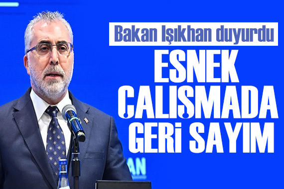 Bakan Işıkhan dan uzaktan çalışma açıklaması