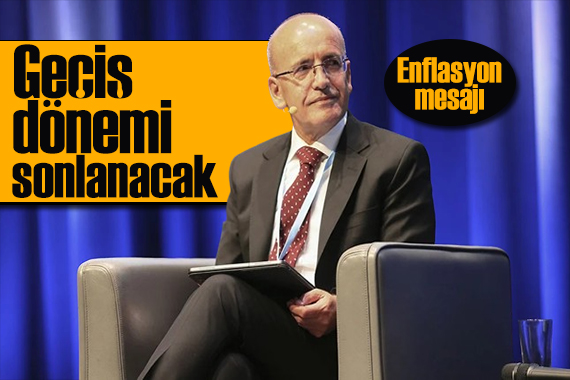 Bakan Şimşek ten enflasyon mesajı: Keskin bir şekilde düşmeye başlayacak