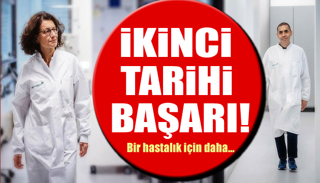 Prof Dr. Uğur Şahin ve Özlem Türeci den ikinci tarihi başarı