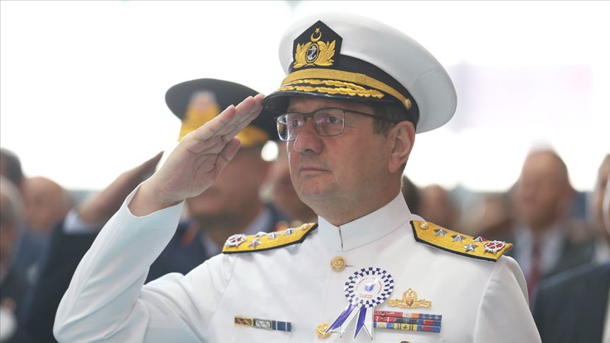 Deniz Kuvvetleri Komutanı Libya da