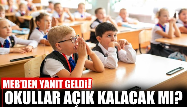 Bakan Selçuk'tan okulların durumuyla ilgili açıklama