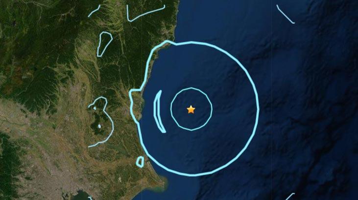 Japonya da korkutan deprem!