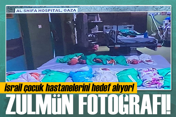 İsrail in bomba yağdırdığı Gazze de bebekler battaniyelerle korunuyor!