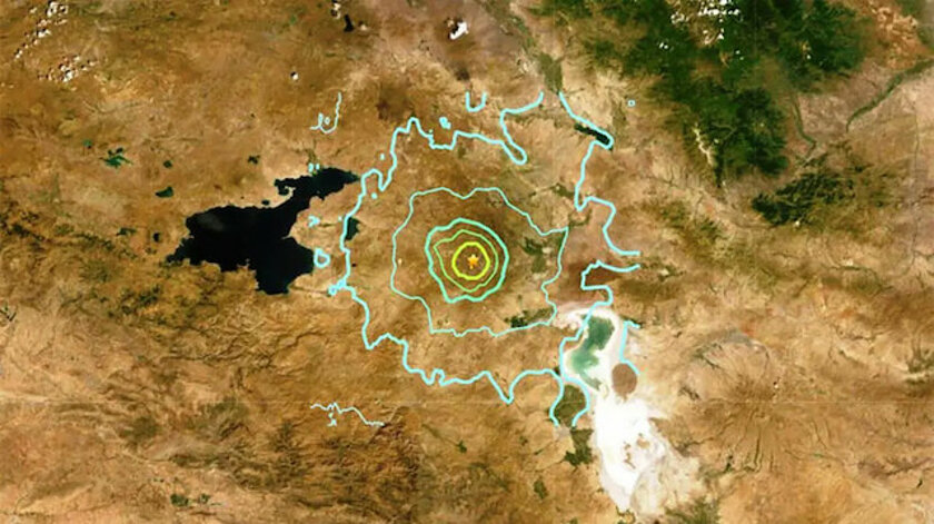 Komşuda korkutan deprem!