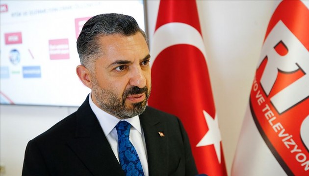 RTÜK Başkanı Şahin'den teşekkür
