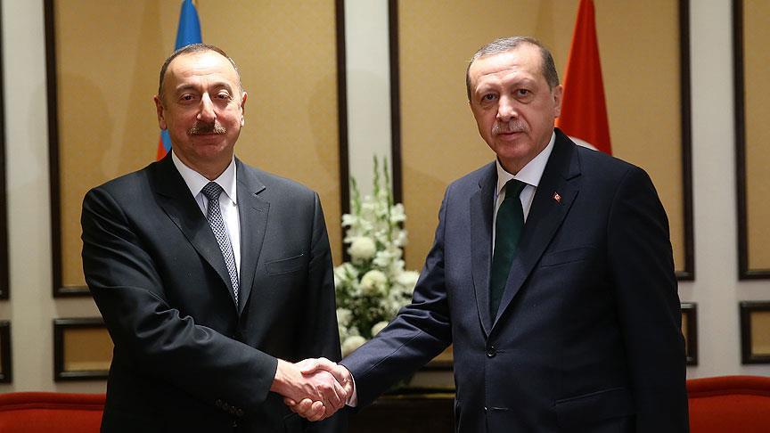 Erdoğan ve Aliyev arasında kritik görüşme