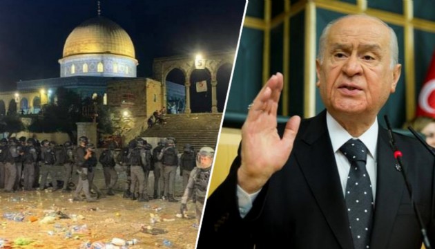 Bahçeli'den Mescid-i Aksa tepkisi