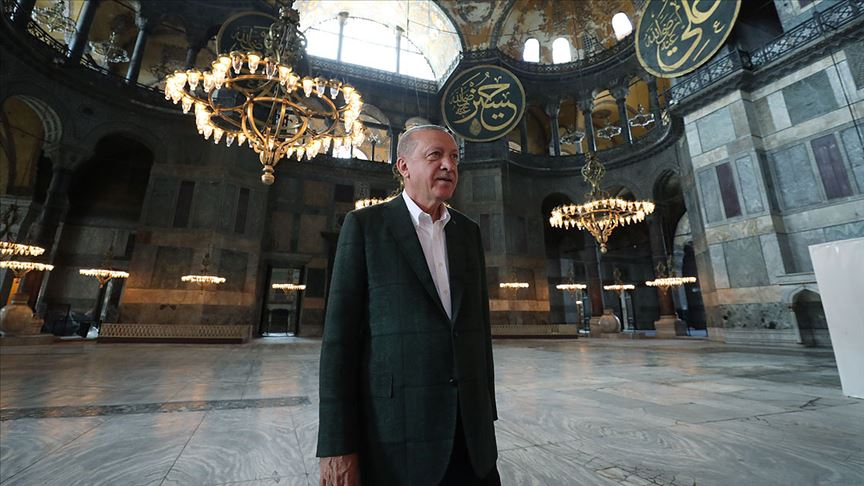 Erdoğan Ayasofya da seçim duası yapacak