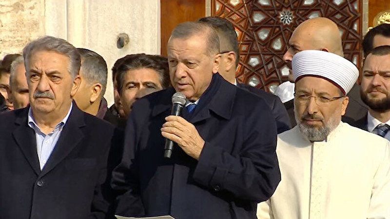 Cumhurbaşkanı Erdoğan: Burada vaaz verdim