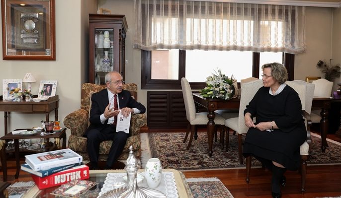 Kılıçdaroğlu, Seval Türkeş i ziyaret etti
