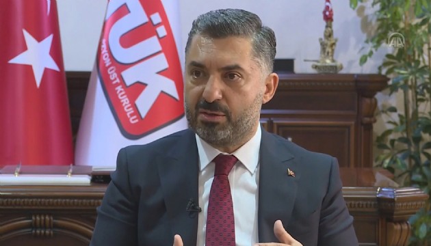 RTÜK Başkanı Ebubekir Şahin'den uyarı: Tahammül edemeyiz