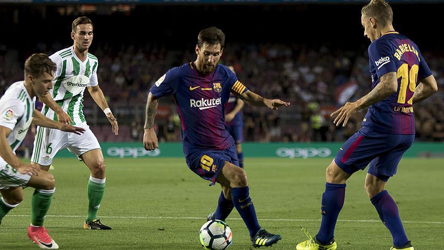 Barcelona lige galibiyetle merhaba dedi