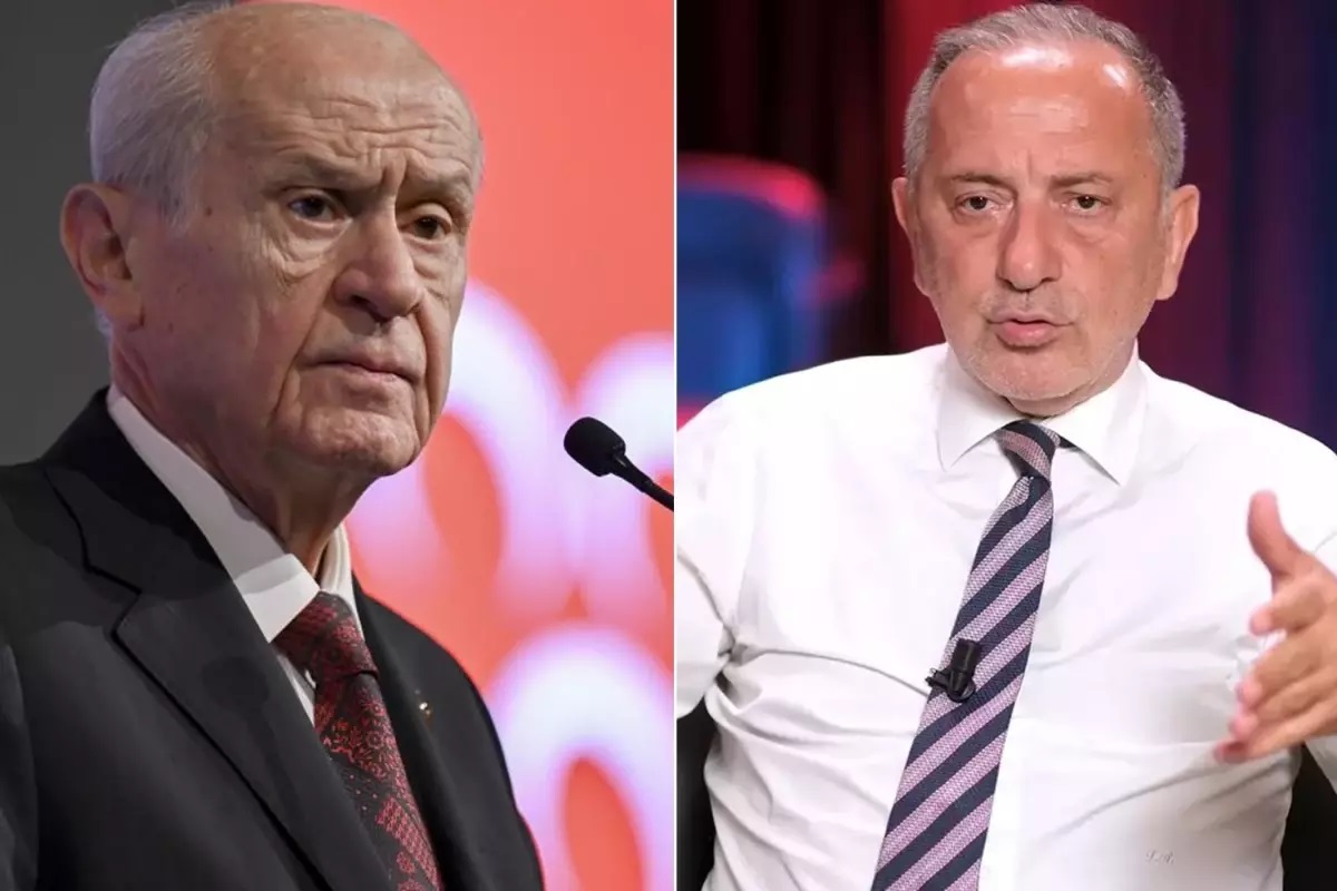 Bahçeli den Fatih Altaylı ya tepki