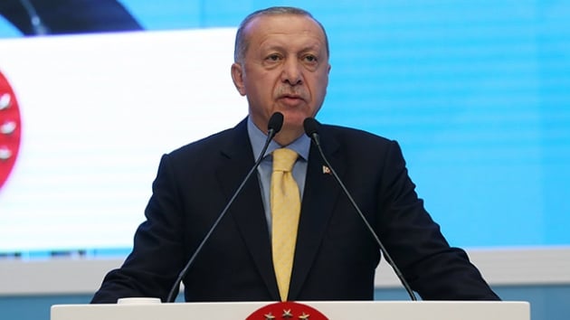Cumhurbaşkanı Erdoğan dan açıklama