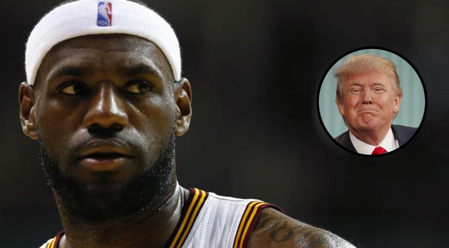 Lebron James ten Trump a ağır sözler