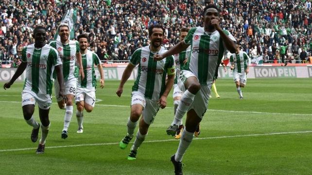 5 gol 1 kırmızı kart: Konya dan müthiş galibiyet
