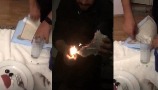 Kur'an-ı Kerim'i yakanlar adliyede: Hatırlamıyoruz