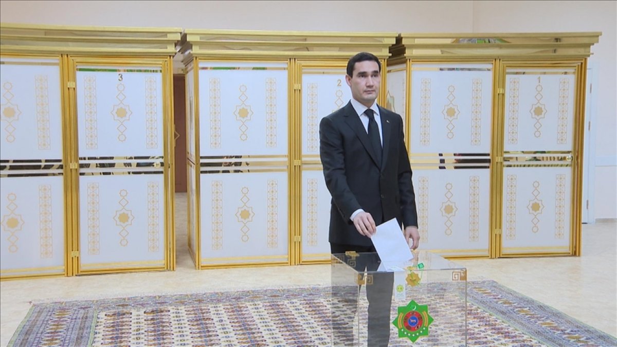 Türkmenistan devlet başkanı belli oldu