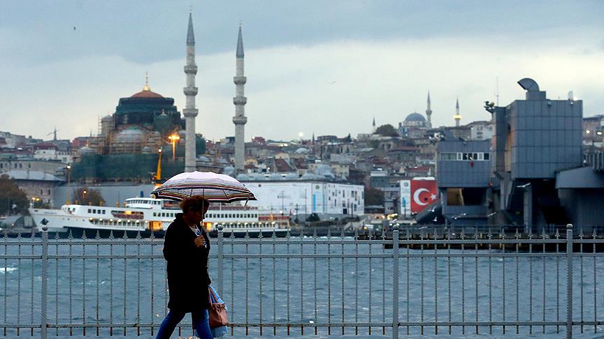 İstanbul da yağış uyarısı