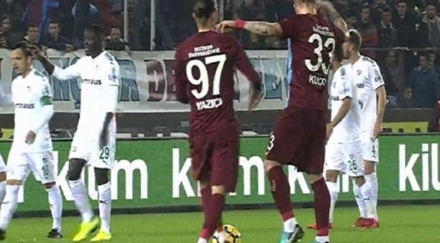 Kucka ve Yusuf arasında frikik krizi