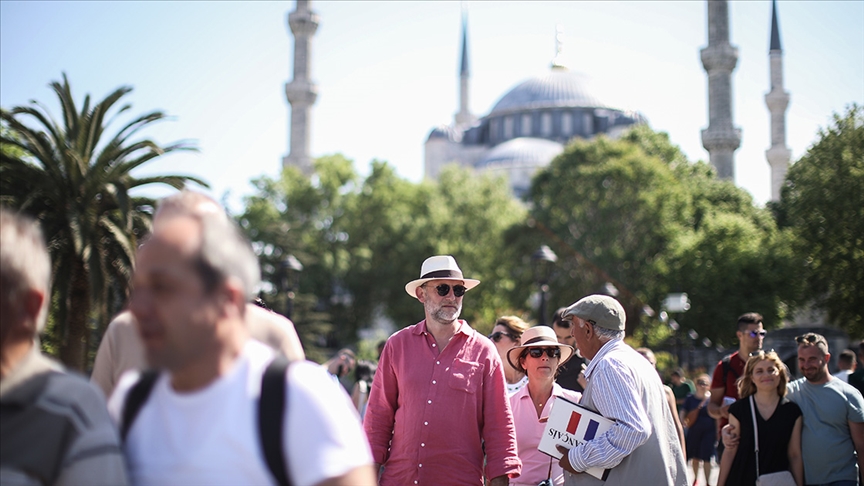 Türkiye ye gelen kişi sayısı belli oldu