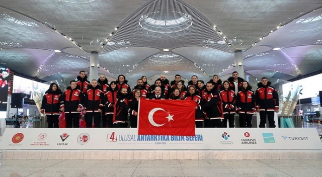 Türk ekibi Antartika ya ulaştı