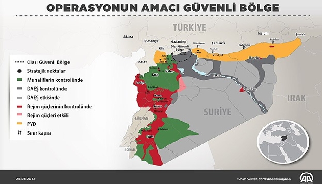 Operasyonun amacı güvenli bölge!