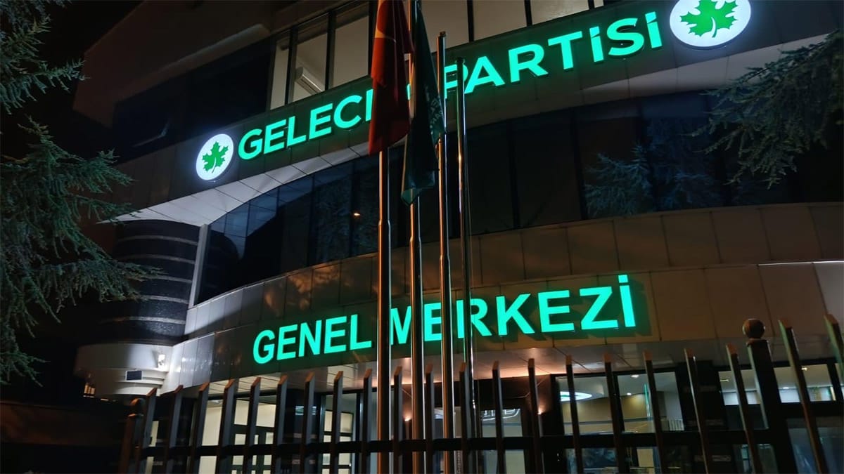 Gelecek Partisi nin yeni merkez binası