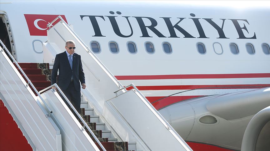 Cumhurbaşkanı Erdoğan KKTC ye hareket etti