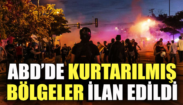 ABD de  kurtarılmış bölgeler  ilan edildi